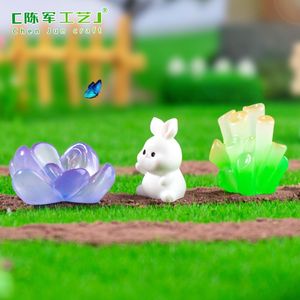 Weijin Night-plantas en maceta suculentas luminosas, decoraciones <span class=keywords><strong>de</strong></span> paisajismo <span class=keywords><strong>de</strong></span> jardín Diy, jarrones, accesorios <span class=keywords><strong>de</strong></span> maceta, Micro-landsc - Product Image 4