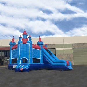 Maison gonflable d'extérieur pour enfants, château gonflable à gonfler, offre spéciale, 8x4m - Product Image 2