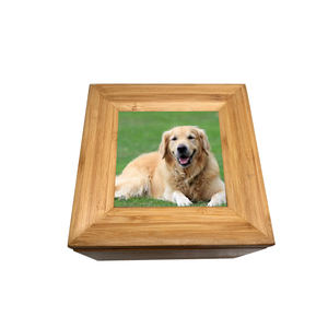 WDF-Urnas de cremación para mascotas, urnas de madera para animales, cenizas para perros - Product Image 2