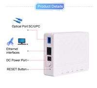 Rj45 Modem Ont Sc/Upc Mini 1 Port, 1ge Mini epon gpon xpon Ont Onu