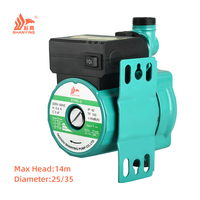 Pompa Booster Shower Kamar Mandi Stainless Steel Tekanan Tinggi Shanying OEM DC Pompa Sirkulasi Inline Pemanas Air Panas