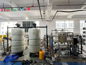 محطة معالجة المياه الصناعية المالحة بتقنية التناضح العكسي، جهاز تنقية المياه بسعة 6000 لتر/ساعة، إنتاجية مخصصة، ضمان لمدة سنة، تخزين المياه - Product Image 2