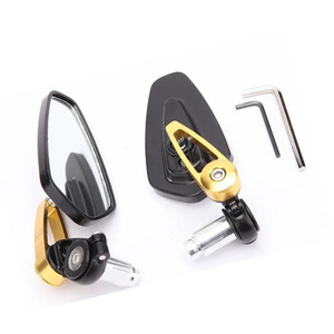 7/8 "22mm moto aluminium barre fin côté rétroviseur universel moto vélo <span class=keywords><strong>guidon</strong></span> rétroviseurs - Product Image 5