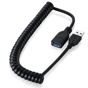 Cable de extensión de resorte usb3.0 // teclado de ratón de ordenador madre revolucionario USB conectado al cable de datos de alargamiento de disco U - Product Image 1