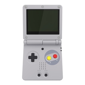 Carcasa de Repuesto Completa EXtremeRate para GBA SP-DIY, Kit Decorativo y de Restauración para Gameboy Advance SP - Product Image 1
