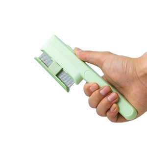 Nuevo Peine para Mascotas (Perros y Gatos) con Autolimpieza de un Clic, Cepillo Flotante para Eliminación Profunda de Pelo - Product Image 1