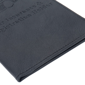 Titular de la tarjeta de registro y registro de documentos de coche de cuero Pu - Product Image 5