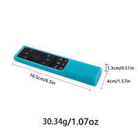 Funda de Silicona para Control Remoto de TV LED Samsung G2500, Antideslizante, Resistente a Golpes, Brillante en la Oscuridad, Lavable, OEM, Venta al por Mayor