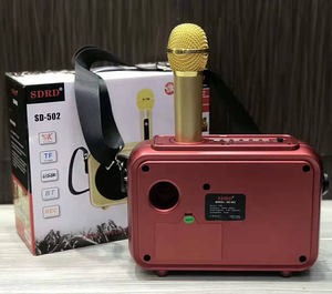 SD502/SD501 10W <strong>Wireless</strong> Speaker System with Type C Connector KTV Karaoke <strong>Microphone</strong> for Conference Use - Product Image 3