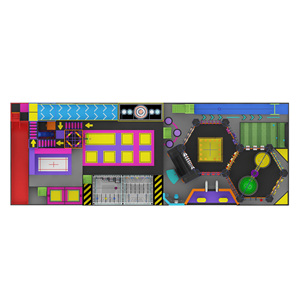 Trampolín de Acero Inoxidable de Moda para Centros Comerciales, para Niños y Adultos, Capacidad para 15-50 Personas, Certificado por <span class=keywords><strong>TUV</strong></span> y ASTM - Product Image 4