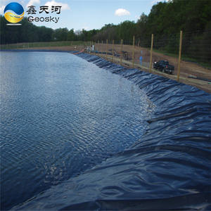 Geomembrana de HDPE para Estanque de Peces, Membrana Antifiltración Ampliamente Utilizada en la Construcción de Proyectos de Conservación de Agua y a Prueba de Humedad - Product Image 4