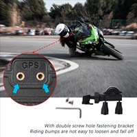 Caméra de tableau de bord pour moto, étanche, HD, double objectif, 2,0 pouces, contrôle par câble, enregistreur vidéo avant et arrière 1080P, DVR pour moto
