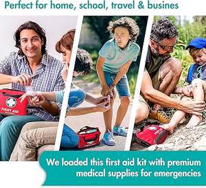 210 Stuks Ziekenhuis-Grade Medische Benodigdheden EHBO-Doos - Product Image 2