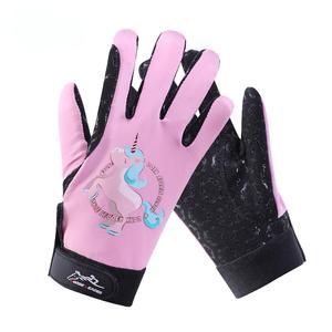 Gants équestres pour enfants OEM équipement respirant résistant à l'usure pour filles garçons équitation - Product Image 4