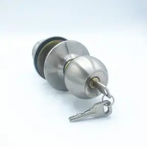 Großhandel gute qualität ball lock messing zylinder normalen schlüssel günstige preis bad ball sperren