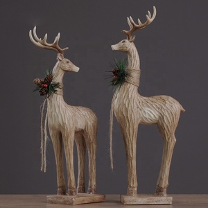 Figura Decorativa de Ciervo Nórdico JINS para Vinoteca y Estante de Exhibición, Regalo de Boda, Artesaní<span class=keywords><strong>a</strong></span> para Mejores Amigos - Product Image 2