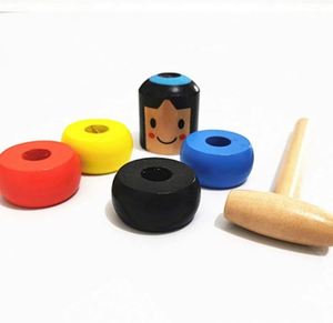 Vente chaude 2019 : Daruma immortel en bois, marionnette à pousser incassable, tours de magie, accessoires amusants pour magiciens de rue - Product Image 4