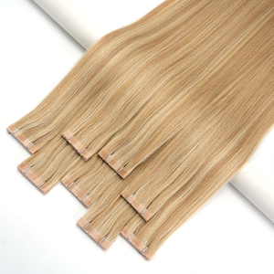 Proveedor de Extensiones de Cabello Humano Ruso 100% Virgen Remy de Alta Calidad, Invisibles y sin Costuras, con Trama de Mariposa - Product Image 1