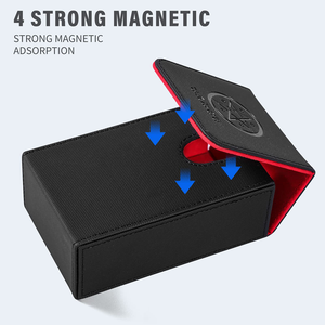 صندوق بطاقات التاروت الجلدي/حافظة بطاقات لمعظم أحجام بطاقات التاروت - Product Image 6