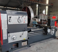 Tour horizontal mécanique automatique robuste en métal 220V haute précision avec moteur 4kw/5.5kw