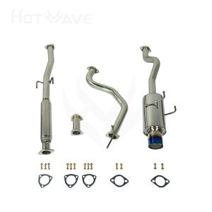 Sistema de escape Catback de alto rendimiento HOTWAVE para Acura <span class=keywords><strong>Integra</strong></span> 94-01 DC2 GSR S/S <span class=keywords><strong>2</strong></span>,5 "(solo modelos Hatchback de 3 puertas) Catback - Product Image 1