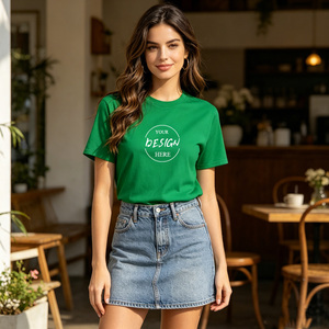Camiseta de Algodón Tejido Transpirable de 200 Gramos Personalizada con Garantía de Calidad, Regalo para Chicas - Product Image 1