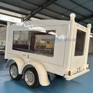 Customizable China Manufacturer Horse Drawn Hearse - Factory Price Funeral Carriage Wholesale <b>Trailer</b> European Horse Carriage - Product Image 5