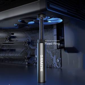 <span class=keywords><strong>Support</strong></span> de <span class=keywords><strong>carte</strong></span> <span class=keywords><strong>graphique</strong></span> magnétique télescopique à spirale réglable SAMZHE, type à aspiration magnétique, pour PC série 40, hauteur 72-123 mm - Product Image 6