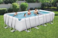 Piscine hors sol rectangulaire Bestway 56466 Power Steel 5,49 m x 2,74 m x 1,22 m