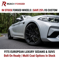 Jantes forgées de luxe 19-22 pouces, fines, à 5 branches, en alliage 6061 T6, économisez 25 % par rapport aux sur mesure pour BMW X3 X5 X6 X7 Séries 3 5 7 M, certifiées DOT