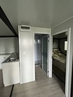 Maison préfabriquée moderne extensible et respirante, faible MOQ, livraison rapide, garantie 1 an pour usage résidentiel, bureaux et hôtels
