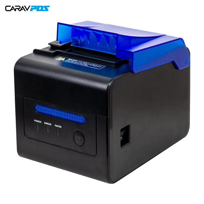 POS принтер 80 мм авто резак Самый дешевый прямая Термальный чековый принтер для кухни USB LAN серийный 300 мм/сек. высокоскоростной принтер