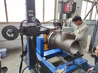 Saldatrice Automatica Standard per Tubi e Flange, Controllata da PLC, Facile Utilizzo