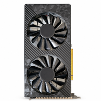 Kartu Grafis Gaming Desktop RX 590 8GB Dual Fan GDDR5 PCI Express Baru, Laris Manis, Grosir