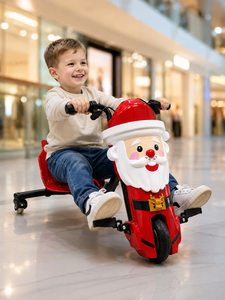 Véhicule électrique pour enfants style Père Noël, <span class=keywords><strong>trottinette</strong></span> à cadre réglable avec Bluetooth, vente en gros - Product Image 3