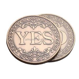 Коллекция металлических монет, анти-бронзовые монеты, бросающие решения, монетки оракула «да» или «нет», «гадание» - Product Image 2