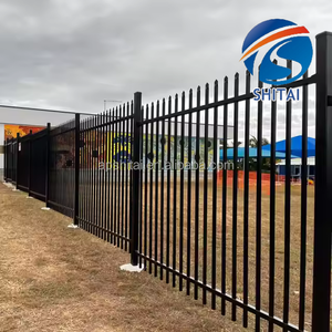 Panneaux de clôture en acier corten découpés au laser de conception moderne clôture tubulaire de garnison en métal de jardin à faible entretien avec poteaux <span class=keywords><strong>prix</strong></span> bon marché - Product Image 2