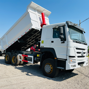 Camión volquete Howo usado con motor Weichai 371 HP 6x4 Dirección izquierda Euro 2/3 Emisión 40ton Diesel Camión pesado Transmisión manual - Product Image 3