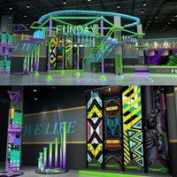 Parc de jeux intérieur pour enfants MuchFun, équipement de zone de jeux pour enfants, solutions d'aires de jeux intérieures souples, équipement commercial