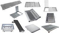 Grilles de drainage, couvercles de drains, grilles de drainage