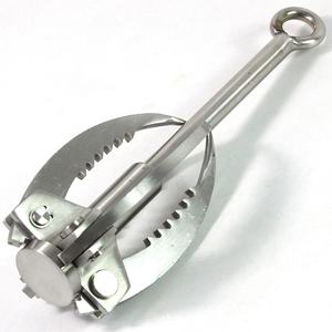 Hameçon à 4 griffes en acier inoxydable avec <span class=keywords><strong>aimant</strong></span> de pêche pour les activités de plein air et le sauvetage sous l'eau - Product Image 6