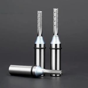 Alat Pertukangan Kayu CNC, Mata Bor TCT untuk Pembuatan Alur Lurus, Vertikal, Karbida, Satu Mata Pisau, Tanpa Lapisan, Mesin Perata, Bor - Product Image 1