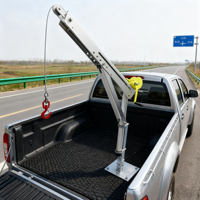 Grue portable conforme aux normes de sécurité, OEM et marque privée, pour levage de tracteurs, maintenance de moissonneuses-batteuses, élevages laitiers et levage de récipients sous pression