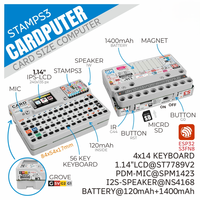 M5Stack Stamps3 56-Key Microcontroller Keyboard Card Computer Plastic Material Consumer Electronics