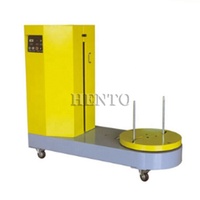 Machine d'emballage automatique multi-usages pour bagages / Machine d'emballage de film étirable pour bagages d'aéroport / Machine d'emballage de bagages d'aéroport