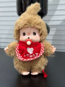 Toptan 15cm Monkiki bebekler peluş anahtarlıklar dolması Stuffed ches Mini Mon Chichis pençe makinesi için peluş oyuncaklar hediye aksesuarları - Product Image 5