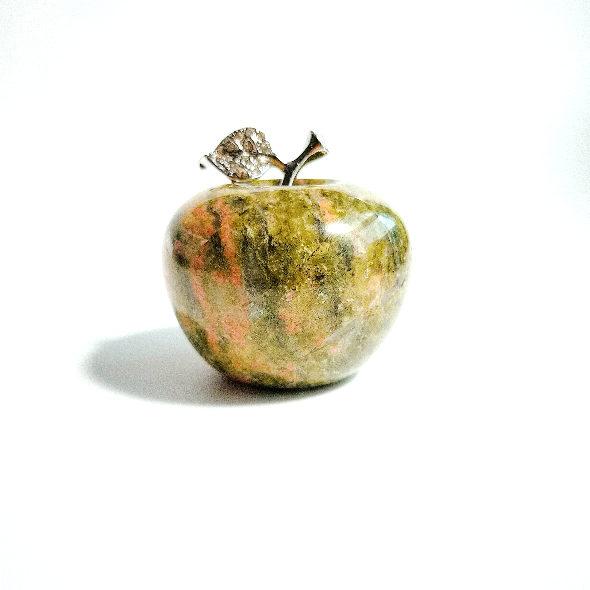 100% надежные натуральные лечебные хрустальные камни, Хрустальный флюорит яблоко для лечения и украшения