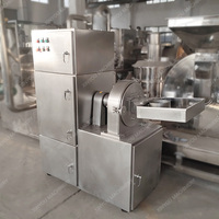 Broyeur de poudre de fèves de cacao séchées à installation facile avec boîte de dépoussiérage