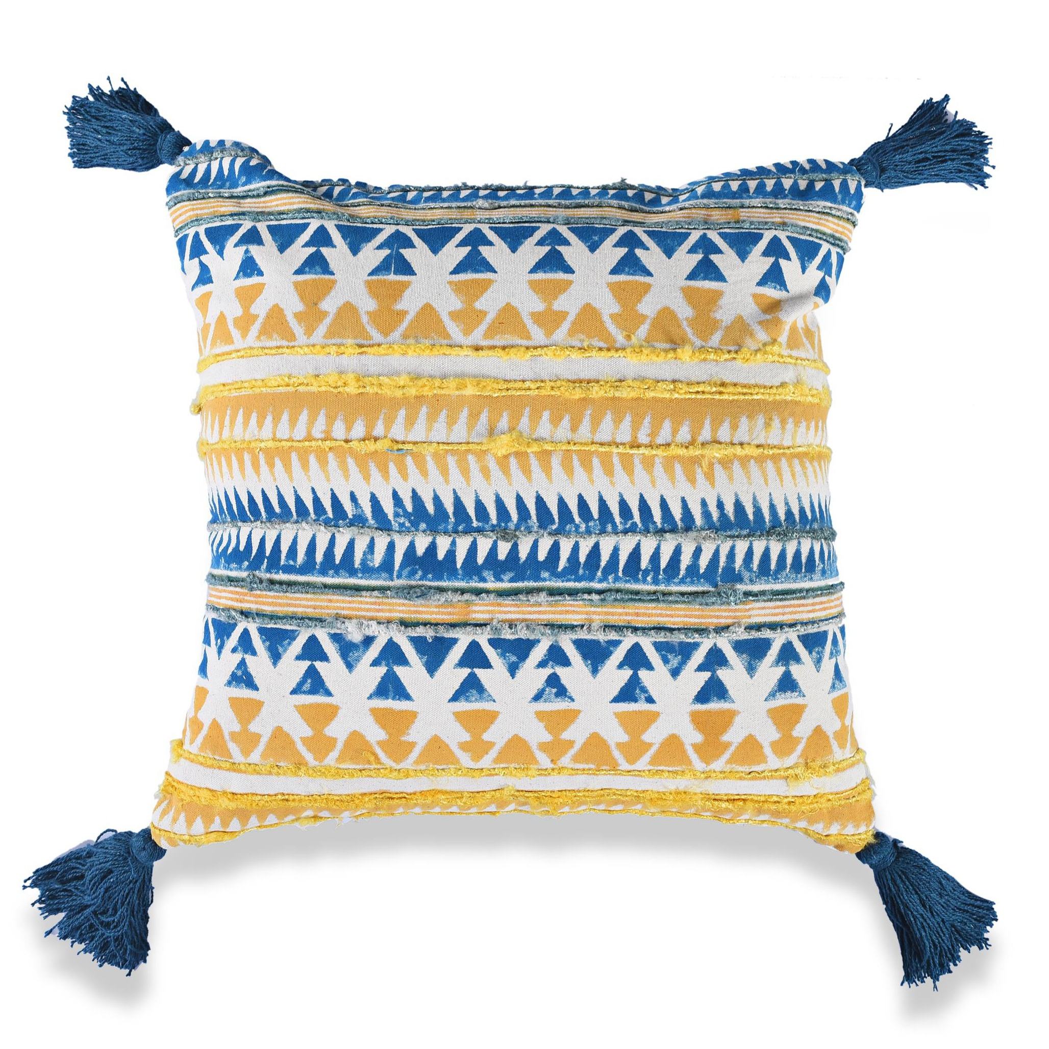 Yellow ,White and Blue