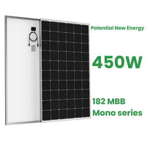 潜在新能源450 wp太阳能电池板20000w系统完整家用太阳能系统完整